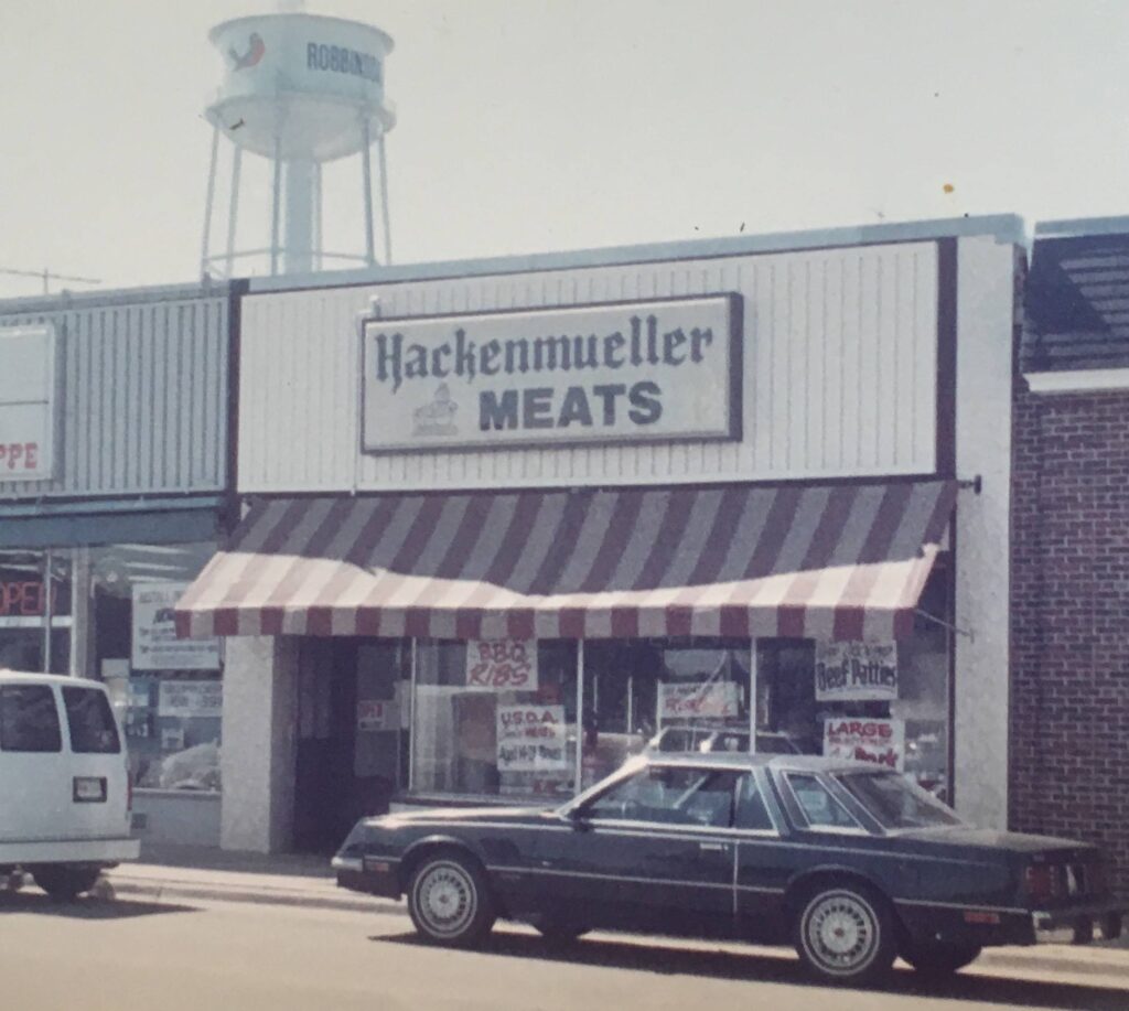 Best Butcher Shop in the Twin Cities, Hackenmueller Meats old time photo