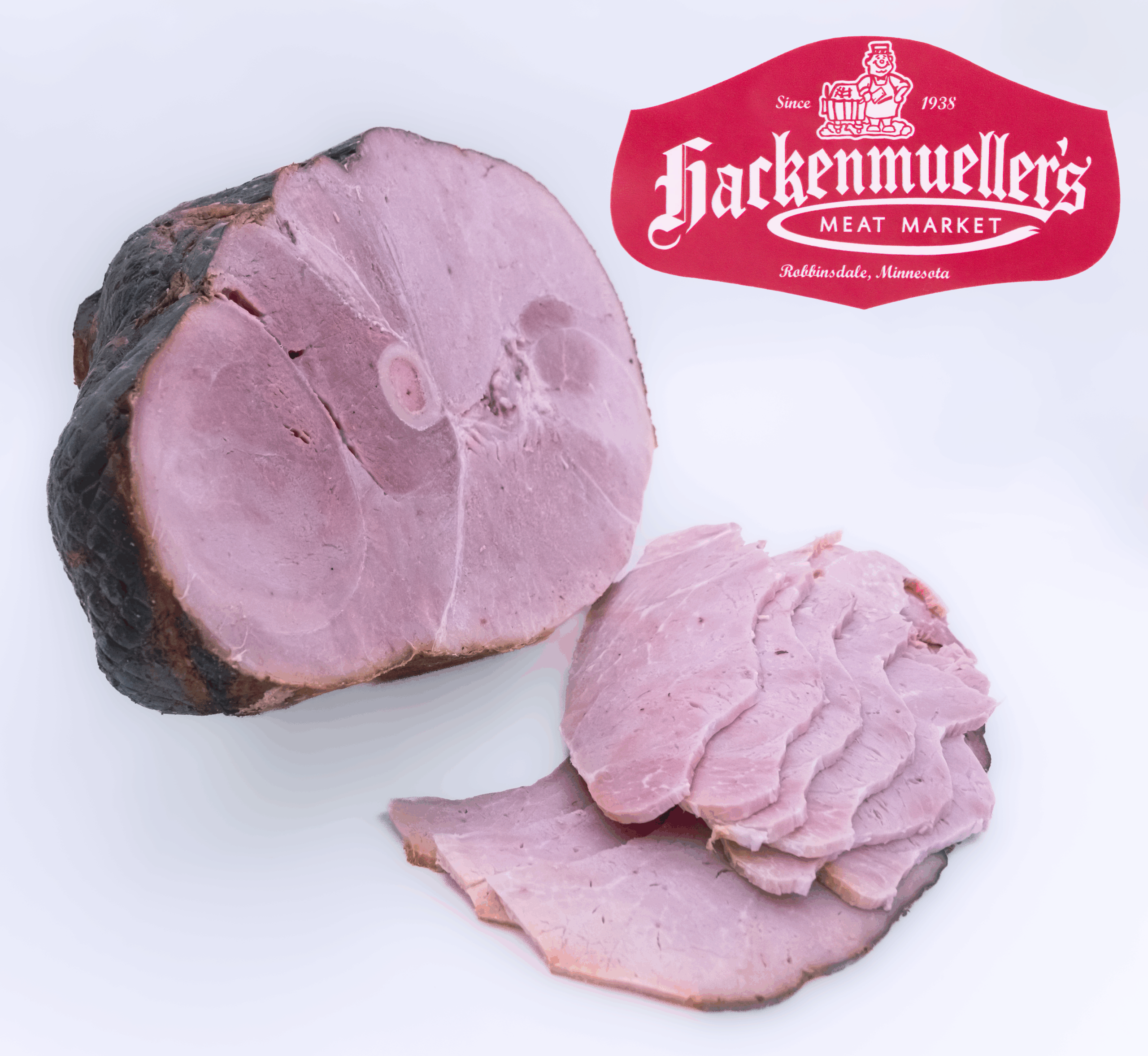 Smoked and bone in ham from hackenmuellers