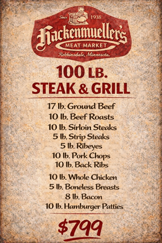 100# steak&grill